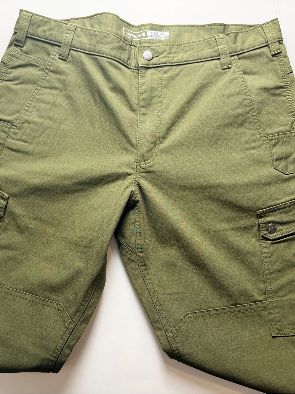 Carhartt 105461 Rugged Flex Ripstop Cargo Work Pants Men’s 38x32 Green NWT
